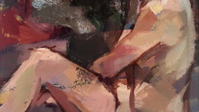 Gabriel Lipper Oil Study 20