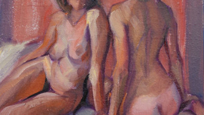Gabriel Lipper Oil Study 6