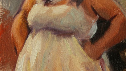 Gabriel Lipper Oil Study 7