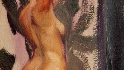 Gabriel Lipper Oil Study 8