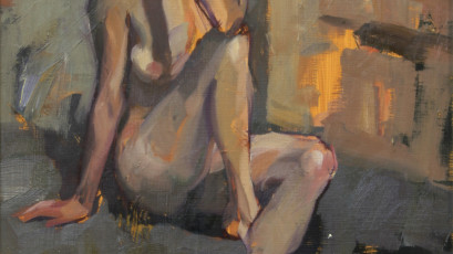 Gabriel Lipper Oil Study 24