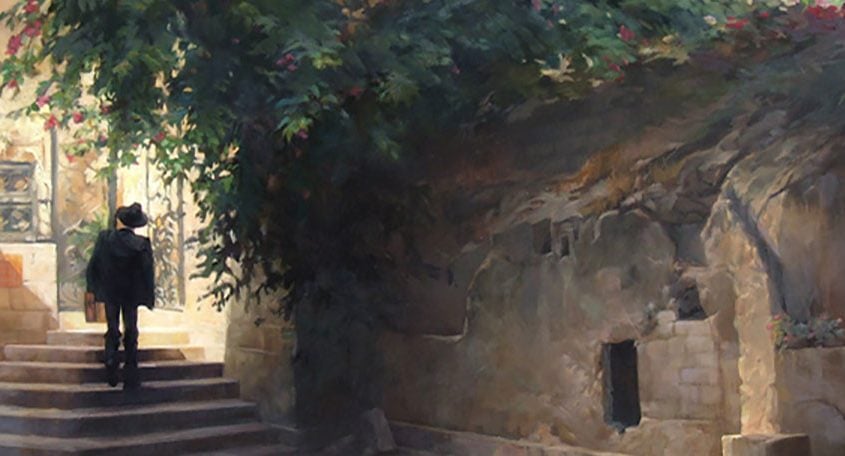 Art of Gabriel Lipper - Travel Without Knowing - The Empty Tomb
